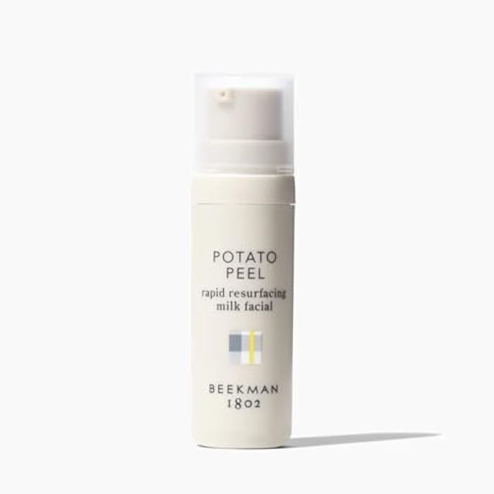 Beekman 1802 Potato Peel - 0.5 fl oz - Fragrance Free - Rapid Resurfacing Milk Facial - At-Home Peel - Visibly Reduces Appearance of Fine Lines & Dark Spots - Good for Sensitive Skin - Cruelty Free - Image 1