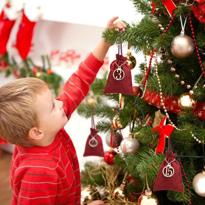 LIHAO 24 Days Advent Calendar Gift Bags - Image 4