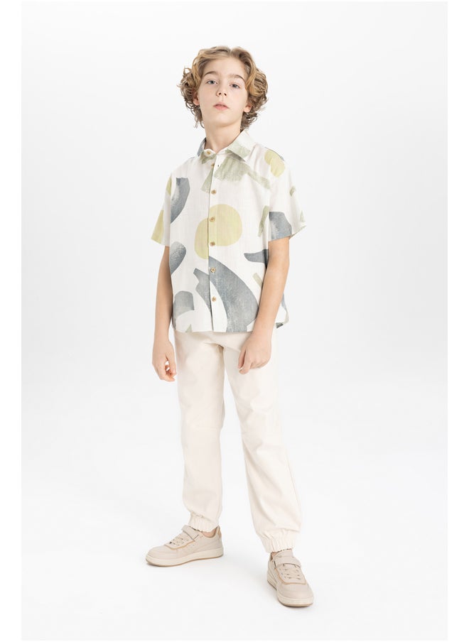 Boy Oversize Fit Polo Neck Woven Short Sleeve Shirt - pzsku/Z994DECBBAFC985EA3F20Z/45/_/1735653296/697afa23-3d7e-4bad-92a0-31cbcc59ed70