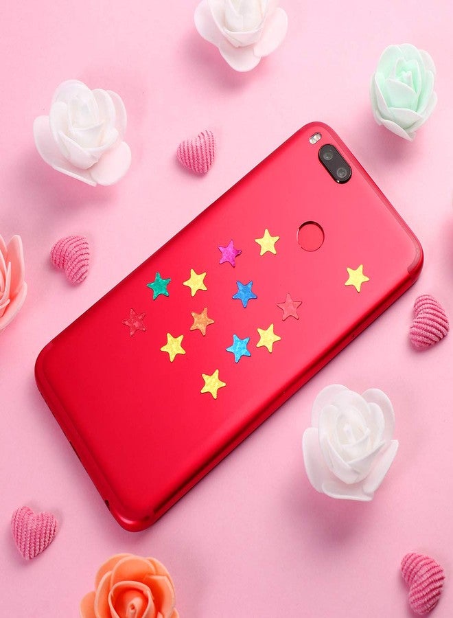 NUOLUX Pack of 960pcs 1cm Self Adhesive Assorted Colors Shiny Sparkle Star Stickers Students Rewards Teachers Supplies - Image 4