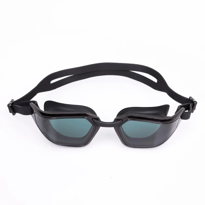 Nivia Nivia Sportz Anti Fog Swimming Goggles with Silicone Strap and UV Protection for Adults - Black