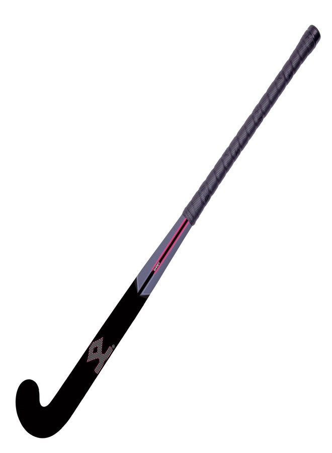 Shrey Legacy 00 Junior Late Bow Hockey Stick (Black/Pink, 36) - Image 3