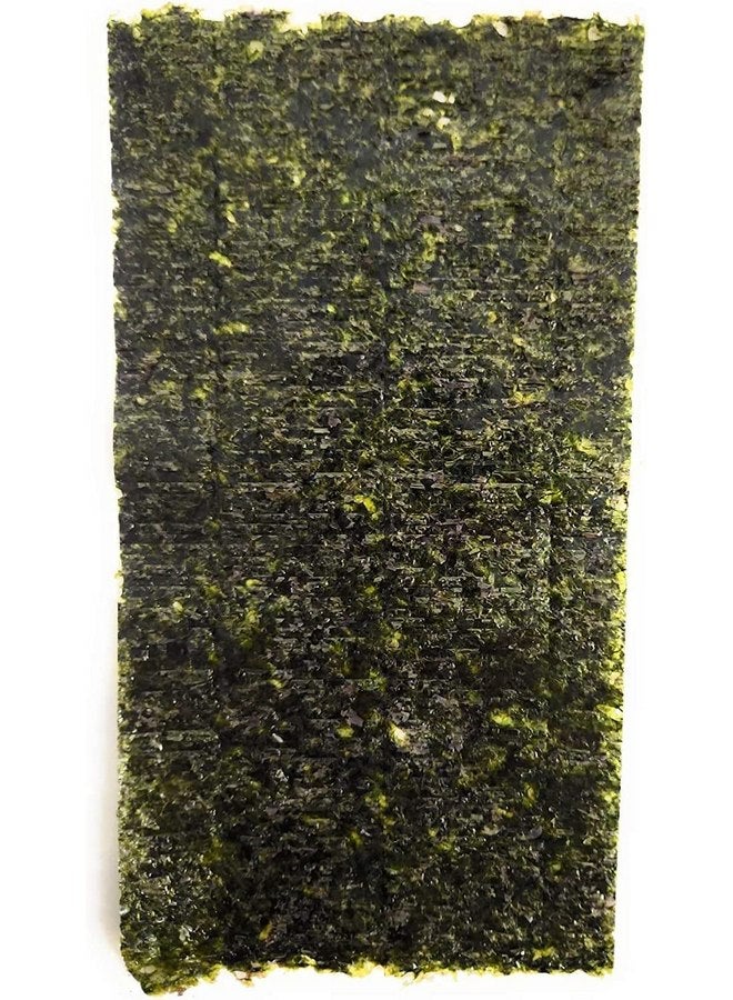 Green Nori Seaweed Sheets 100 Pack - 4" x 7.5" for Marine Fish Freshwater Fish and Hermit Crabs. - Image 2