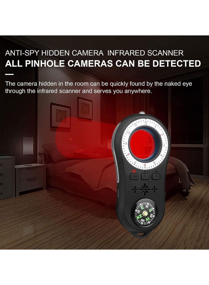 SYOSI 3-in-1 Anti-Spy RF Detector, Hidden Camera Detector, Anti Bug Scanner and Protector, RF Signal and GPS Detector, GPS Tracker and Bug Finder for Hotel, Office, Travel and Home - Image 4