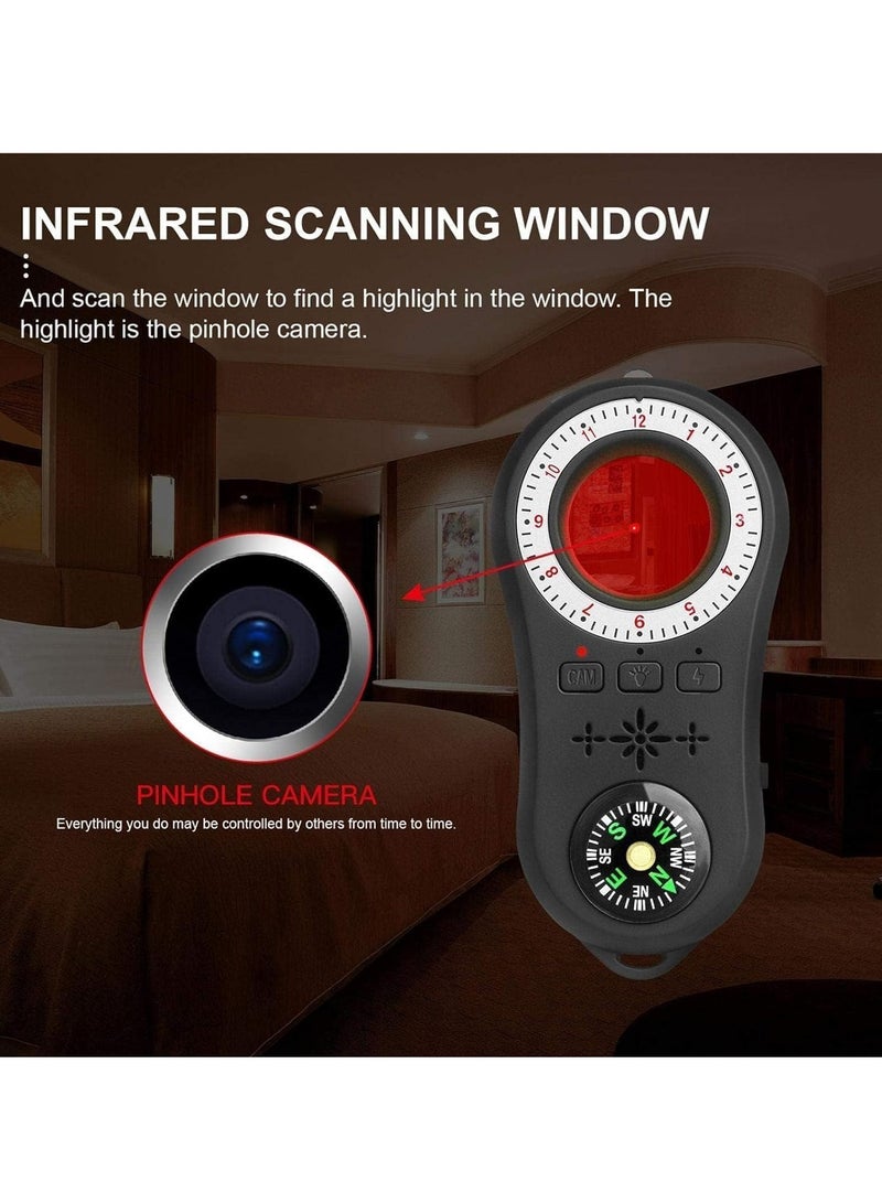 SYOSI 3-in-1 Anti-Spy RF Detector, Hidden Camera Detector, Anti Bug Scanner and Protector, RF Signal and GPS Detector, GPS Tracker and Bug Finder for Hotel, Office, Travel and Home - Image 2