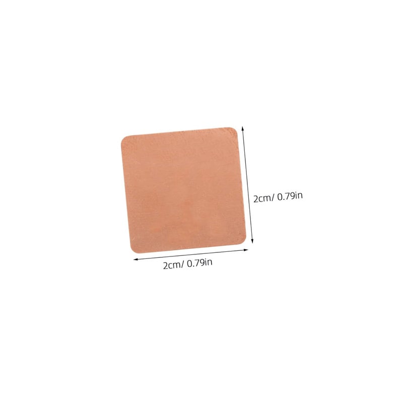 20 قطعة من ألواح تبديد الحرارة النحاسية مقاس 30x30 مم لمشاريع DIY الكهربائية للاستخدام الصناعي - Image 3