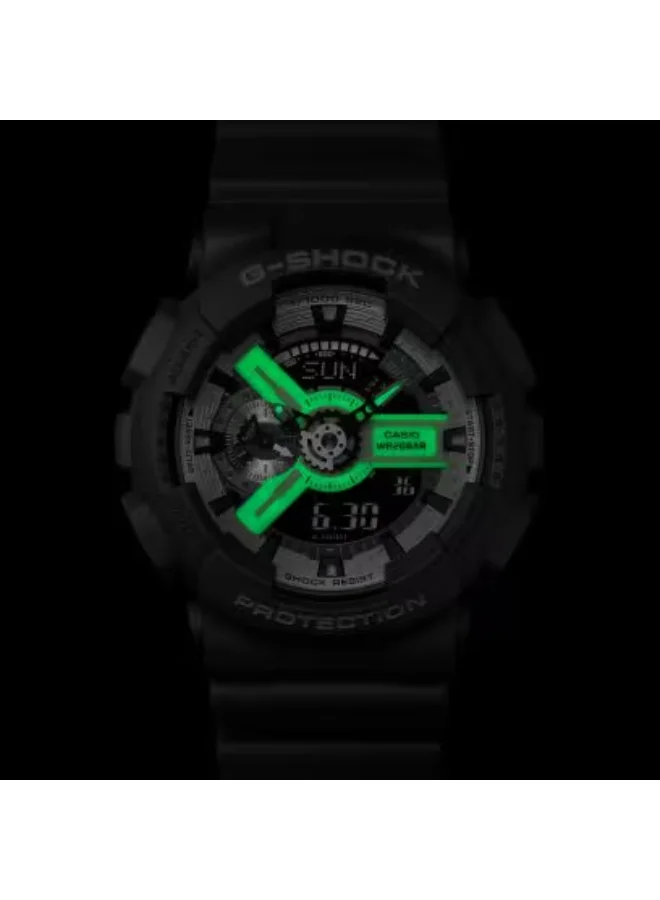 G-SHOCK Men's Resin Analog-Digital Watch GA-110HD-8ADR - 51.2 mm