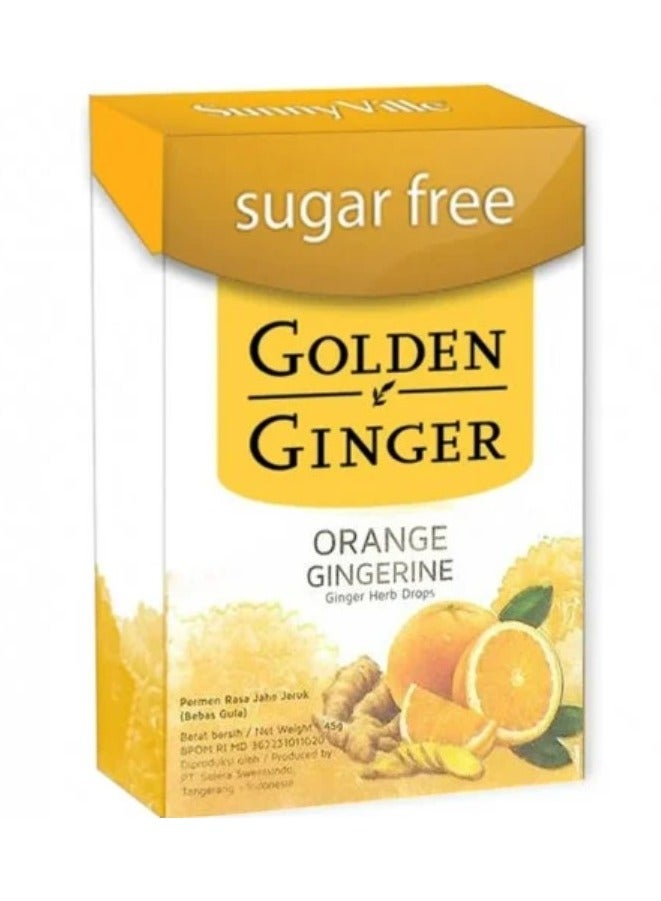 GOLDEN GINGER Orange Lozenges 