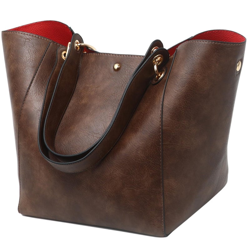 sqlp Large Work Tote Bag for Women Designer Purses and Handbags Big Bucket bags Ladies Travel Crossbody Purse Mud - Image 1