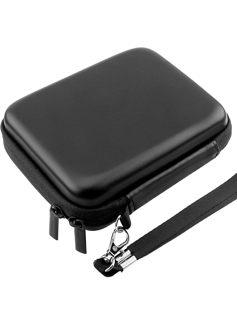 Lacdo 2-in-1 External SSD Carrying Case for SanDisk Extreme Portable External SSD SDSSDE60-G25 / G-Technology G-Drive Mobile SSD 250G 500G 1TB 2TB USB 3.1 USB-C Shockproof Protective Travel Bag, Black - Image 4