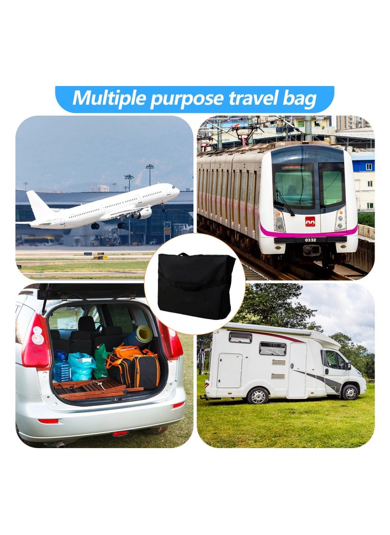 Generic - Rollator Carry Bag, Waterproof Storage Bag for Folding Wheelchair, Rollator Travel Bag for Compact Wheelchair, Portable Rollator Carry Bag for Train, Airplane, Bus, Car (35 x 9.5 x 26 Inches) - Image 1