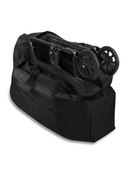 Rollator Carry Bag, Waterproof Storage Bag for Folding Wheelchair, Rollator Travel Bag for Compact Wheelchair, Portable Rollator Carry Bag for Train, Airplane, Bus, Car (35 x 9.5 x 26 Inches)