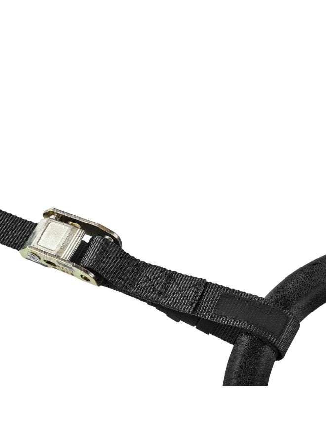 WALALLA Fitness Plastic Gymnastics Rings Pull Up Rings with Adjustable Straps Promotes Muscular Physique and Improves Performance in Cross Training, Gymnastics, and Strength Training - Image 5