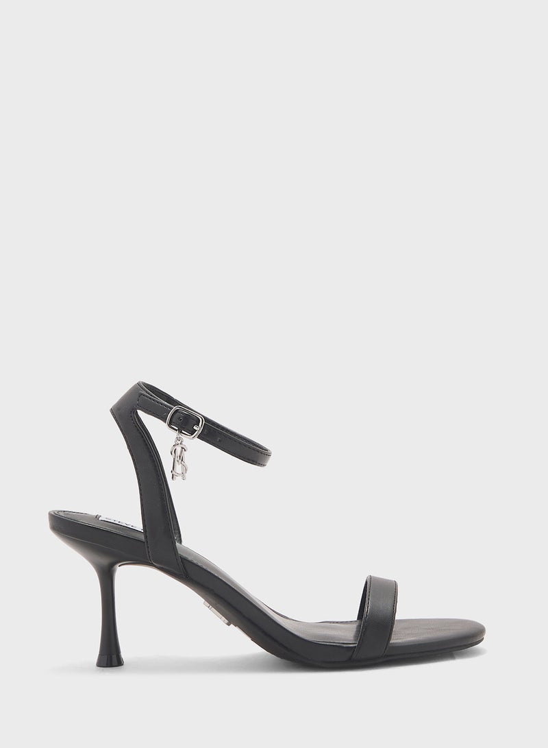 STEVE MADDEN Besos Ankle Strap High Heel Sandals  - Image 1