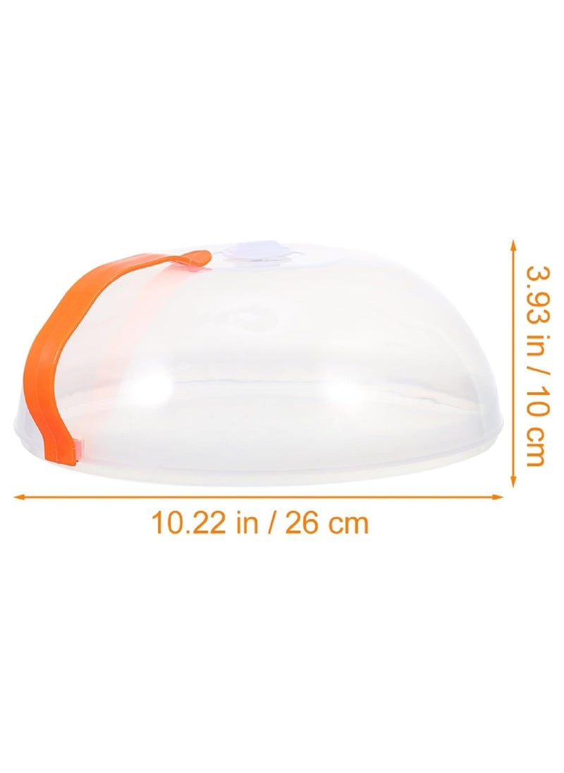 LIMITLESS - 1PC Microwave Plate Cover Anti-Splatter Microwave Food Covers with Handle and Steam Vent Holes, House Essentials for New Home Gifts, Food-Grade PP Material - Image 1