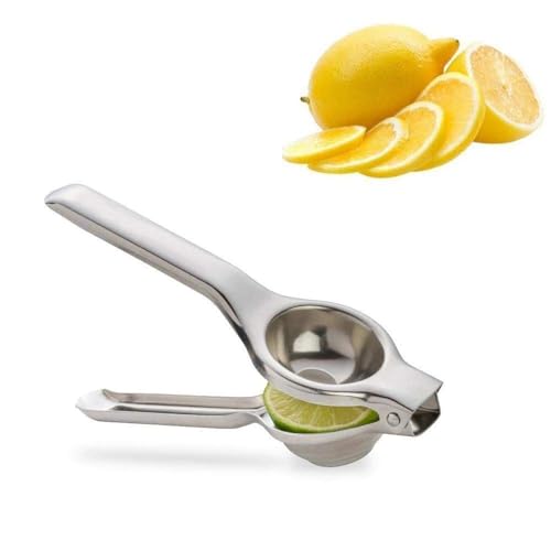 RJ Kitchenware Store Stainless Steel Lemon Squeezer and Crusher - 2 in 1 With Bottle Opener (Silver) - Image 3