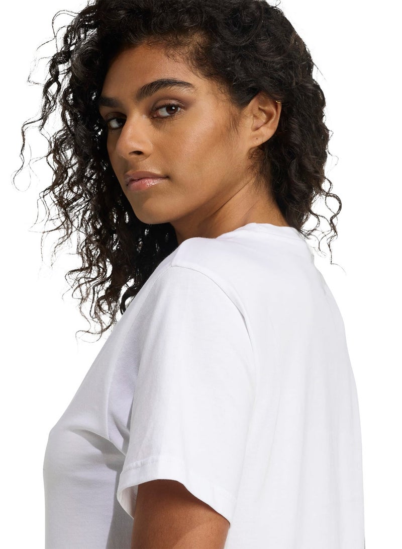 Adidas Holiday Metallic Graphic T-Shirt - Image 4