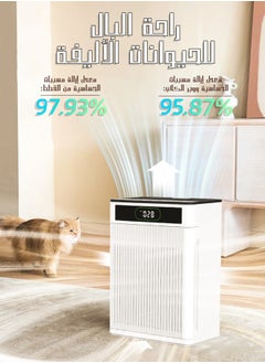 Litus Air Purifiers for Home Large Room up to 100㎡ with PM 2.5 Display, Air Filter Cleaner for Allergies and Smoke Mold Dust Dander Odor Coverage, Oils diffusers, 100% Ozone Free  - Image 3
