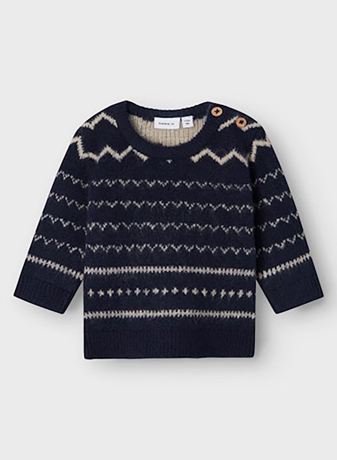 NAME IT Name It Babies Boys Soremi Longsleeve Knit Pullover  - Image 3