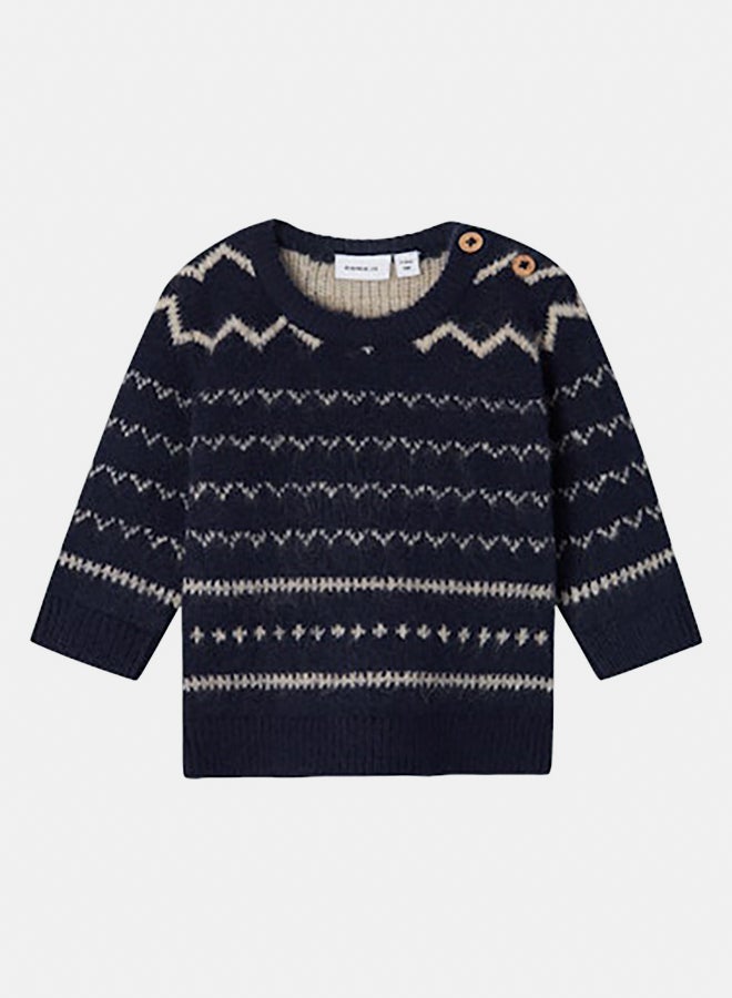 NAME IT Name It Babies Boys Soremi Longsleeve Knit Pullover  - Image 1