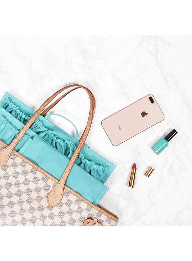 توت سافي حقيبة تنظيم الحفاضات الأصلية المكونة من 11 جيبًا من ToteSavvy مقاس 14 بوصة × 10 بوصة (أصلية، حورية البحر) - Image 5