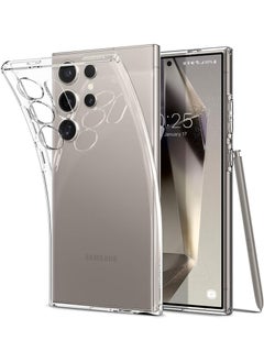 Spigen غطاء حماية من الكريستال السائل لهاتف سامسونج جالاكسي S24 الترا (2024) - شفاف كريستالي  - Image 1