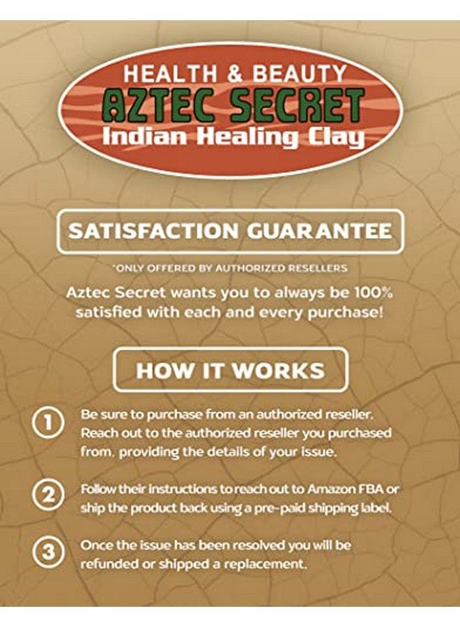 AZTEC SECRET Indian Healing Clay 1 Lb Deep Pore Cleansing Facial & Body Mask The Original 100% Natural Calcium Bentonite Clay New Version 2 - Image 4