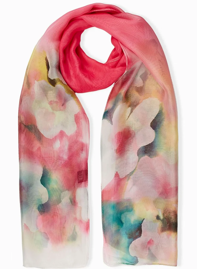 Ginger Floral Print Scarf