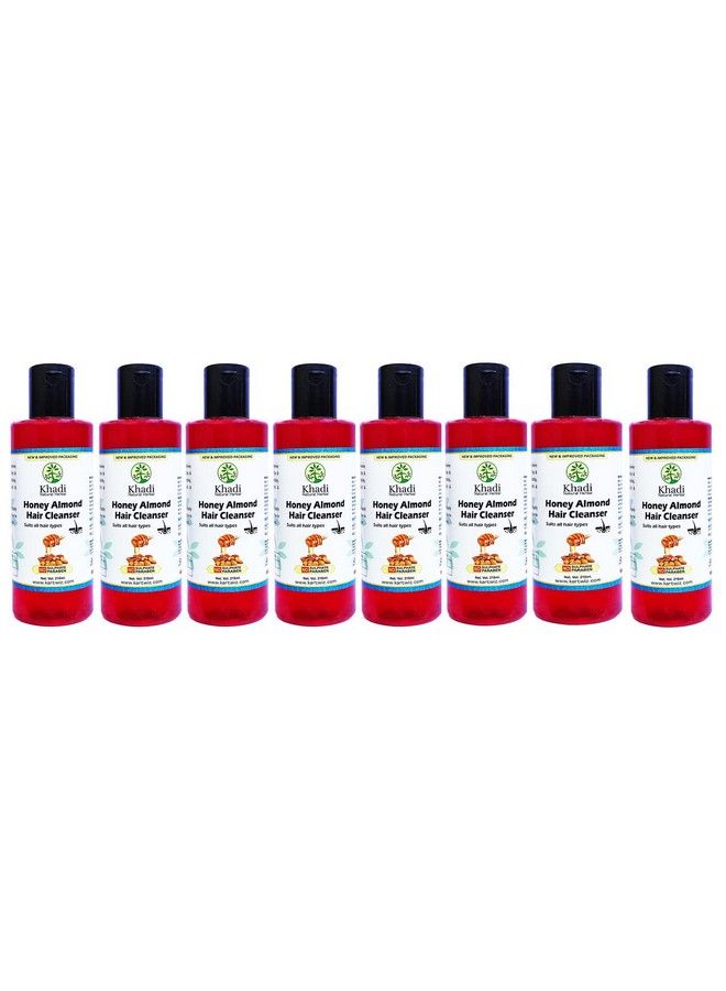 Khadi Natural Herbal Honey & Almond Shampoo 1680Ml Black - Image 1
