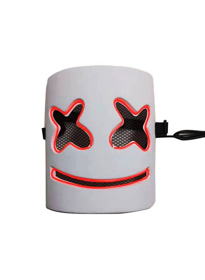 NIBEMINENT Marshmello Mask DJ Head Cover Cosplay Helmet 155centimeter - Image 1