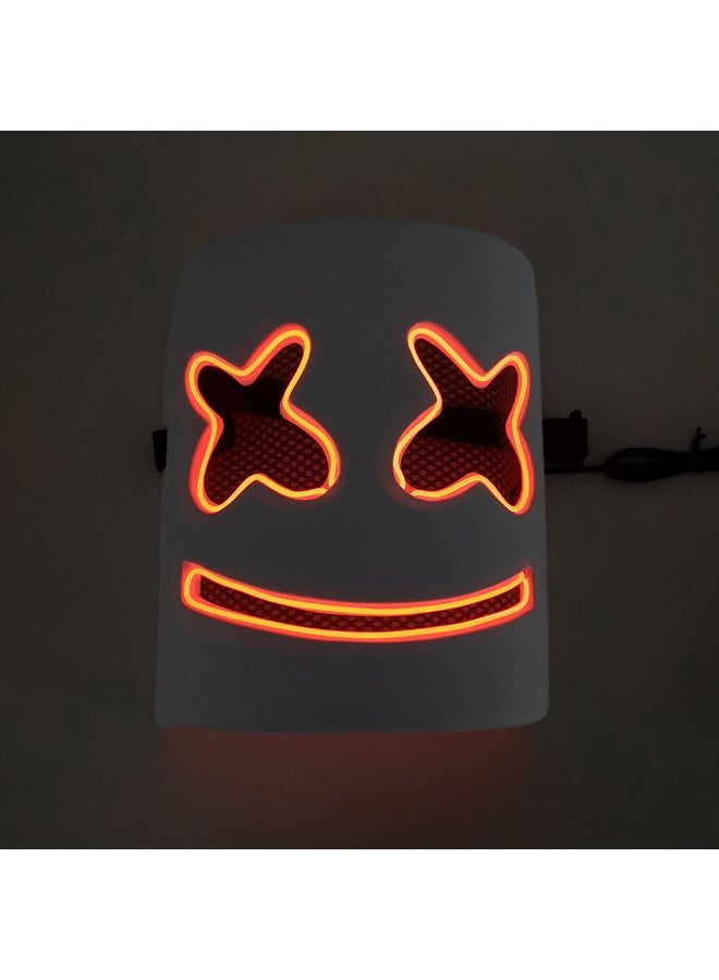 NIBEMINENT Marshmello Mask DJ Head Cover Cosplay Helmet 155centimeter - Image 2