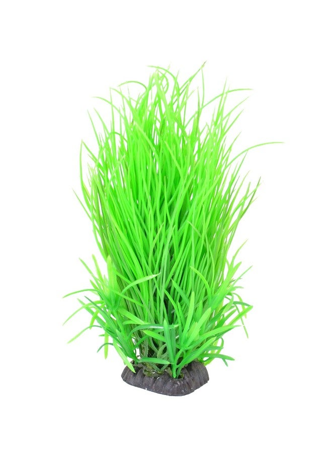 CNZ Aquarium Decor Fish Tank Decoration Ornament Artificial Plastic Plant Green, 8.5-inch