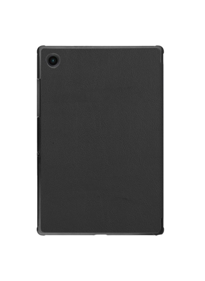 Generic - Applicable To Samsung Tab A8 SM-X200 X205 Tablet Protective Case A7 Tri-fold S9FE/S6lite Casco-Color:Pink-Applicable Model:S6lite/P610 - Image 1