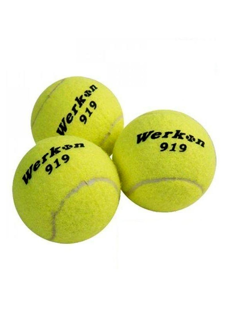 Werkon Tennis Ball PAck OF 6 - Image 3