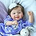SCOM Realistic Reborn Baby Dolls 20 Inch Real Baby Feeling RealisticNewborn Dolls Adorable Smiling Real Life Baby Dolls with Gift Box for Kids Age 3 - Image 4