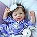 SCOM Realistic Reborn Baby Dolls 20 Inch Real Baby Feeling RealisticNewborn Dolls Adorable Smiling Real Life Baby Dolls with Gift Box for Kids Age 3 - Image 2