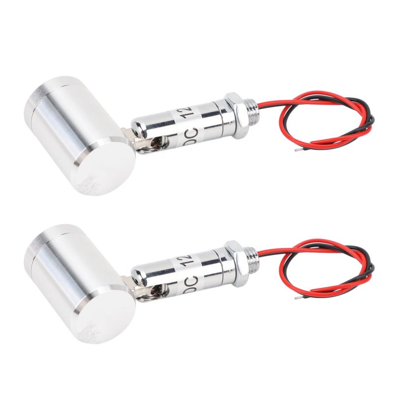مصباح LED صغير محوري: 2 قطع ذا غلاف ألومنيوم DC12V 1W - زاوية شعاع 30 درجة وضوء LED عرضي ساطع بقوة 130 لومن للمنصات العرضية والأرفف وتزيين المنزل للاستخدام الداخلي - Image 4