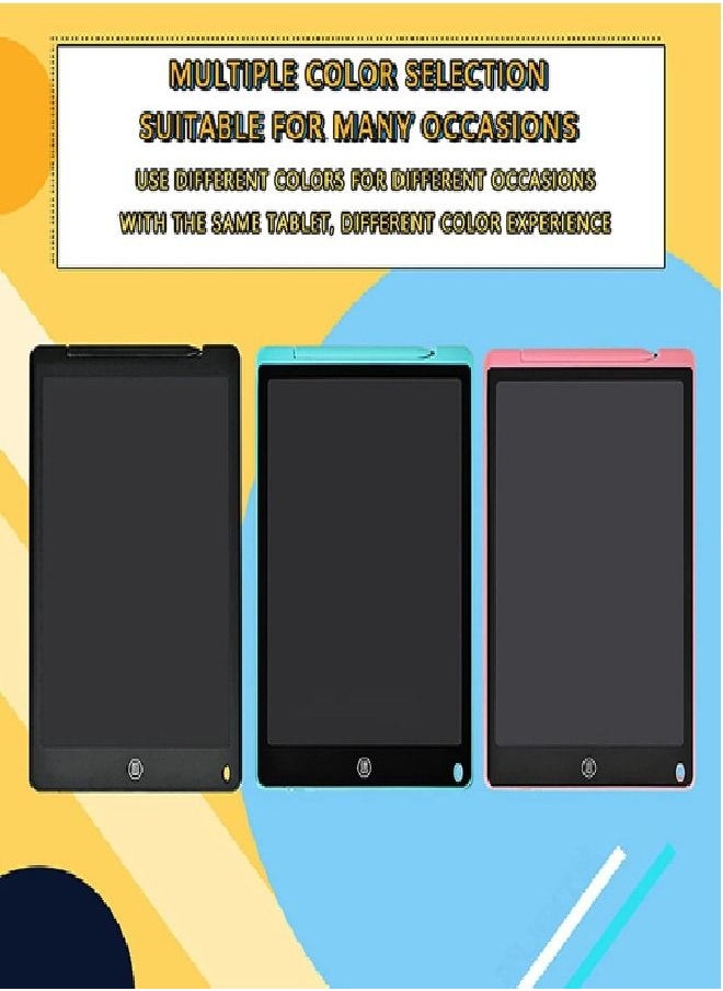 ماركة غير محددة - تابلت للكتابة بشاشة LCD ملونة مقاس 12 بوصة مع قلم ستايلس لكتابة الملاحظات أسود - Image 1