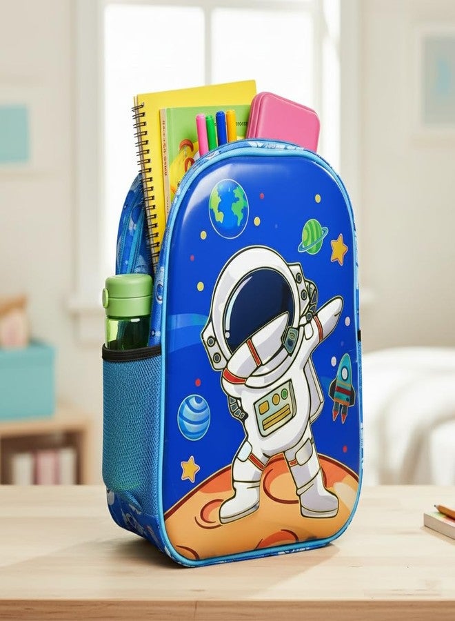 Stylbase Space School Bag For Boys And Girls Cartoon Printed Waterproof Backpack Bag Ideal For Small Kids Bag UKG Nursery 1st Class Girls School Bags 5-7 years 14 Inches - Image 5