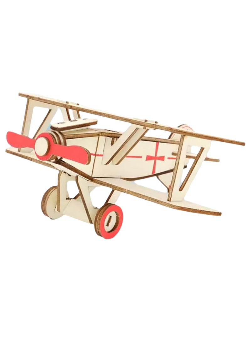 Wooden Puzzle 3D Model Building Blocks Assembly Toys For Boys (Albatross) - Image 1