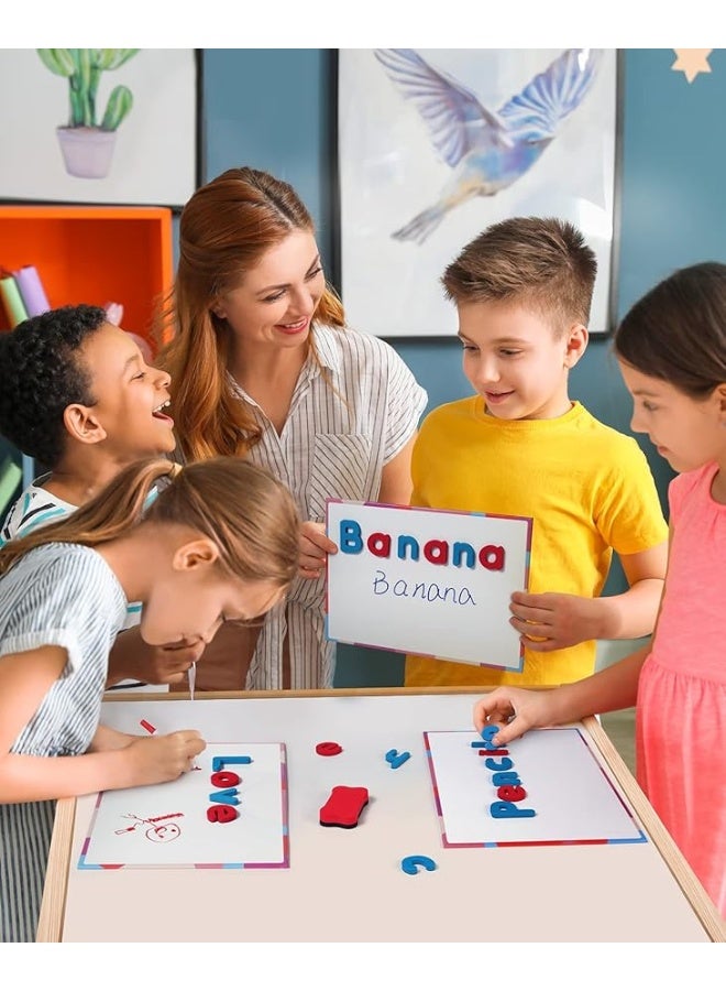 Gamenote Classroom Magnetic Letters Kit 234 Pcs with Double-Side Magnet Board - Foam Alphabet Letters for Kids Spelling and Learning - Image 1