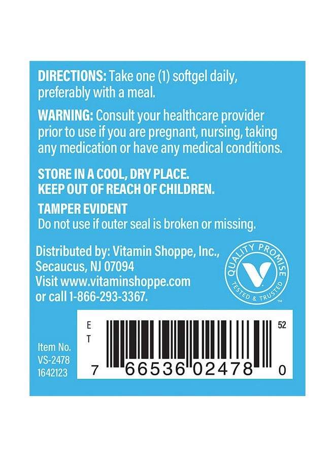 The Vitamin Shoppe Vitamin D3 1000IU Softgel, Supports Bone & Immune Health, Aids in Cellular Growth & Calcium Absorption, Gluten Free & Once Daily Formula (200 Softgels) by The Vitamin Shoppe - Image 4