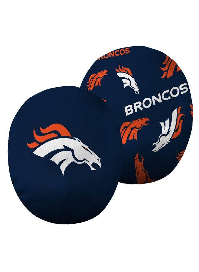 Northwest The Company NFL Denver Broncos Cloud Pillow, 11", Team Colors - Image 1