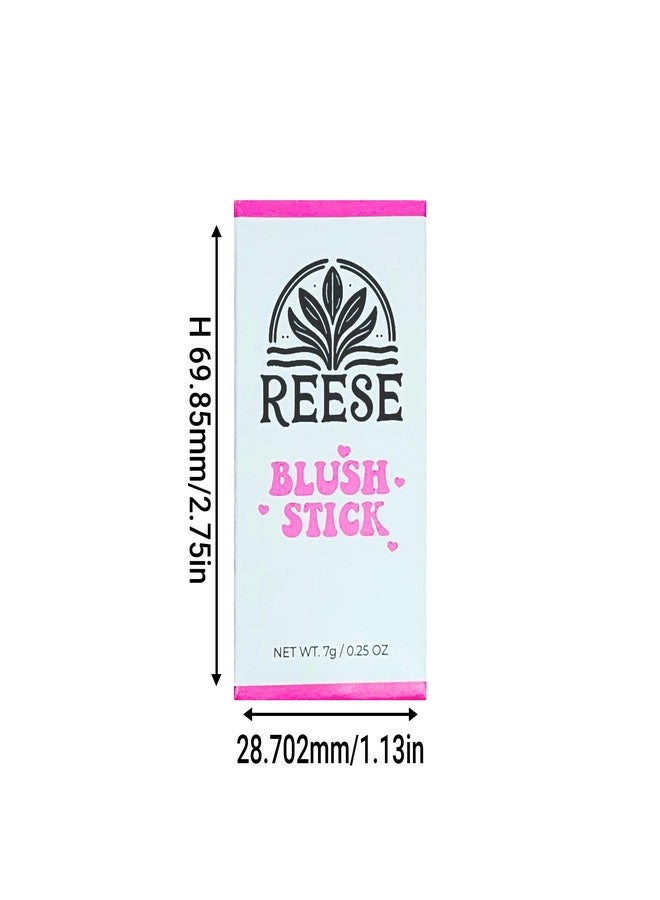 Reese 3-in-1 Multifunction Blush Stick - Blush, Lip Tint, Eye Shadow - Creamy, Long-Lasting, Easy Application for a Flawless Look | Charming Grape - Image 4