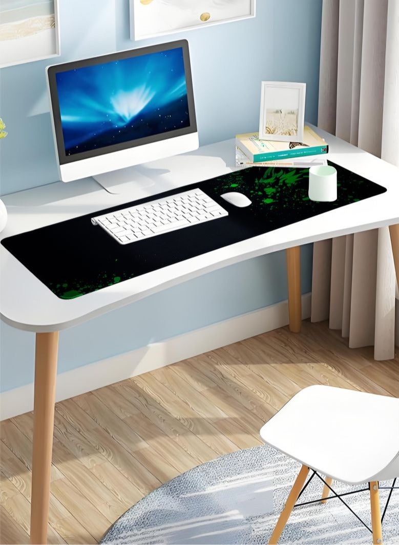 YEADMAL Large Gaming Mouse Pad for Keyboard and Mouse with Anti-Slip Rubber Base,Desk Mouse Pad for Gamer, Office & Home,Black  - Image 5