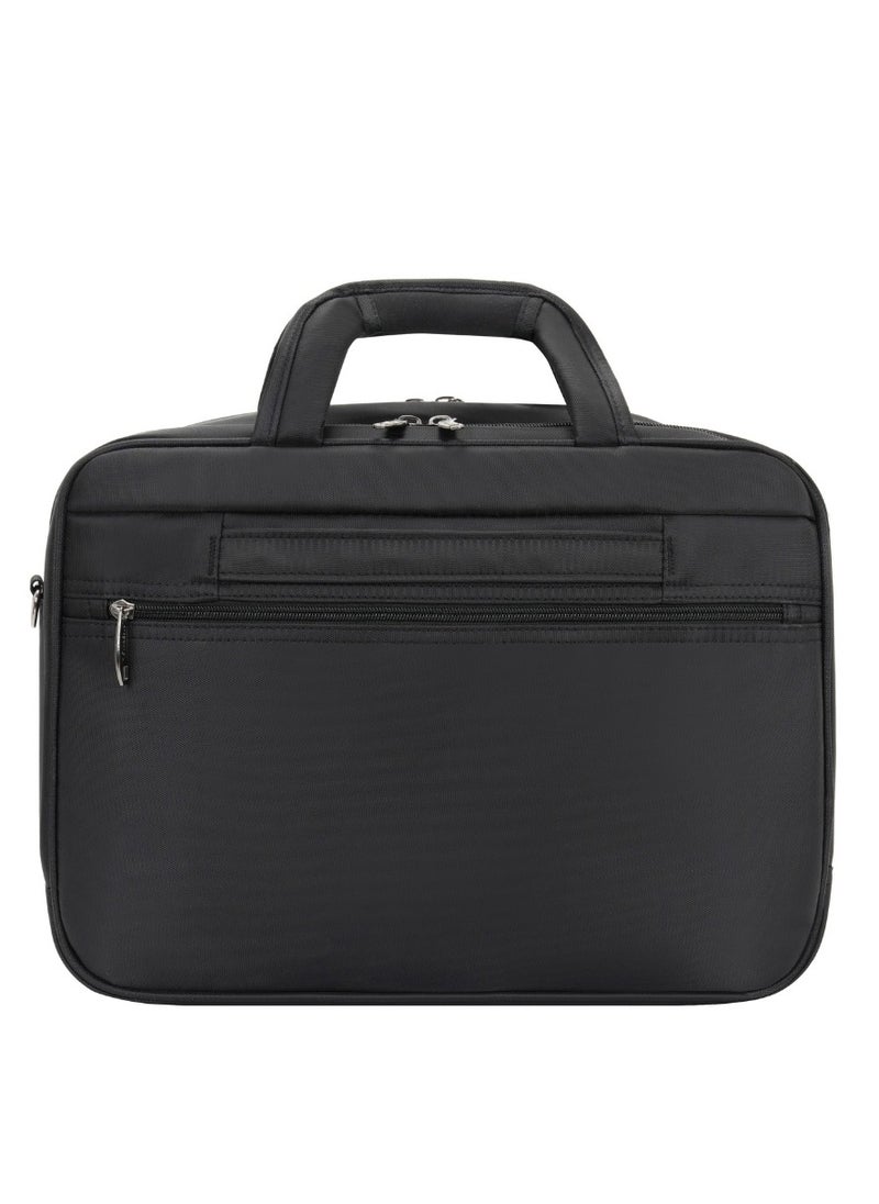Stargold Laptop Bag, Premium 15.6" Business Briefcase With Multiple Compartments, Padded Shoulder Strap, And Water-Resistant Material, Black  - Image 2