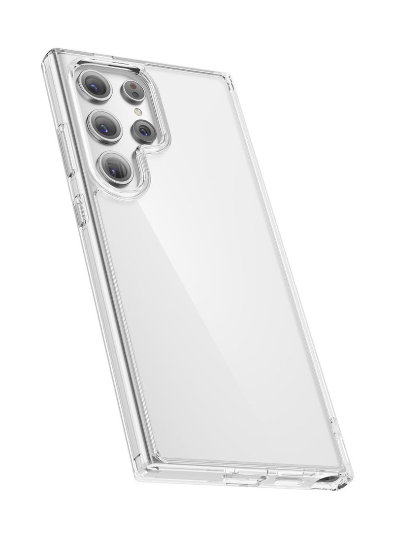 GREEN LION Samsung Galaxy S24 Ultra Case / Crystal Clear / Camera Protection / Anti-Fingerprint / Neat Cutouts / Comfortable Grip / Ultra Protection - Clear - Image 1