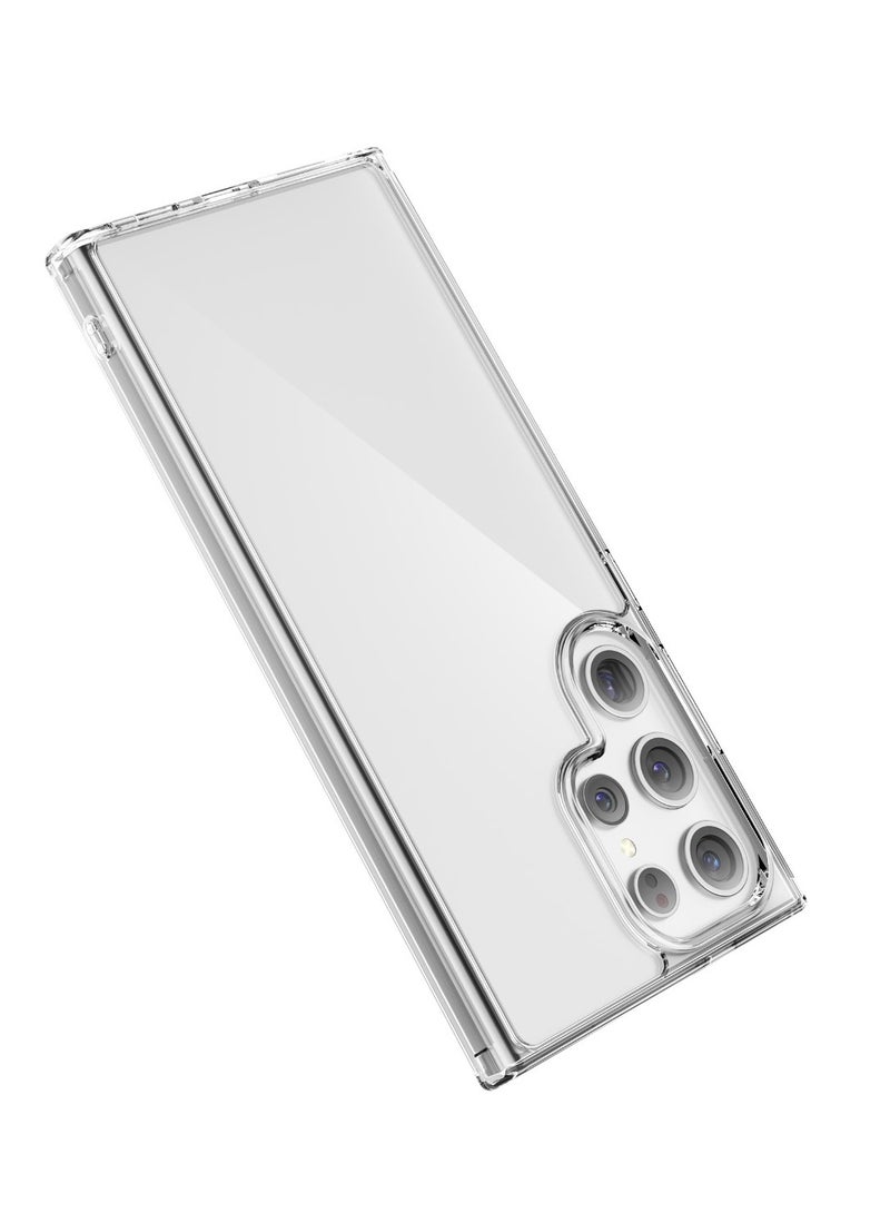 GREEN LION Samsung Galaxy S24 Ultra Case / Crystal Clear / Camera Protection / Anti-Fingerprint / Neat Cutouts / Comfortable Grip / Ultra Protection - Clear - Image 4