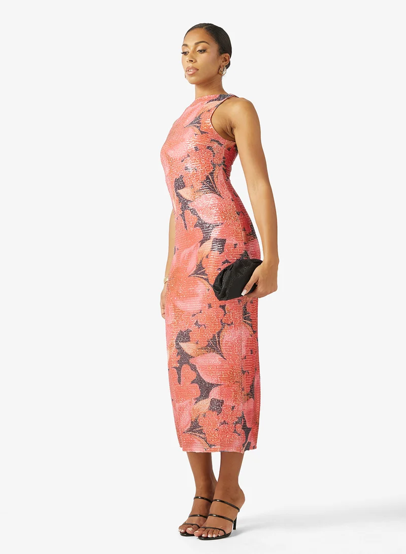 PRETTY LAVISH Lilou Sequin Maxi Dress