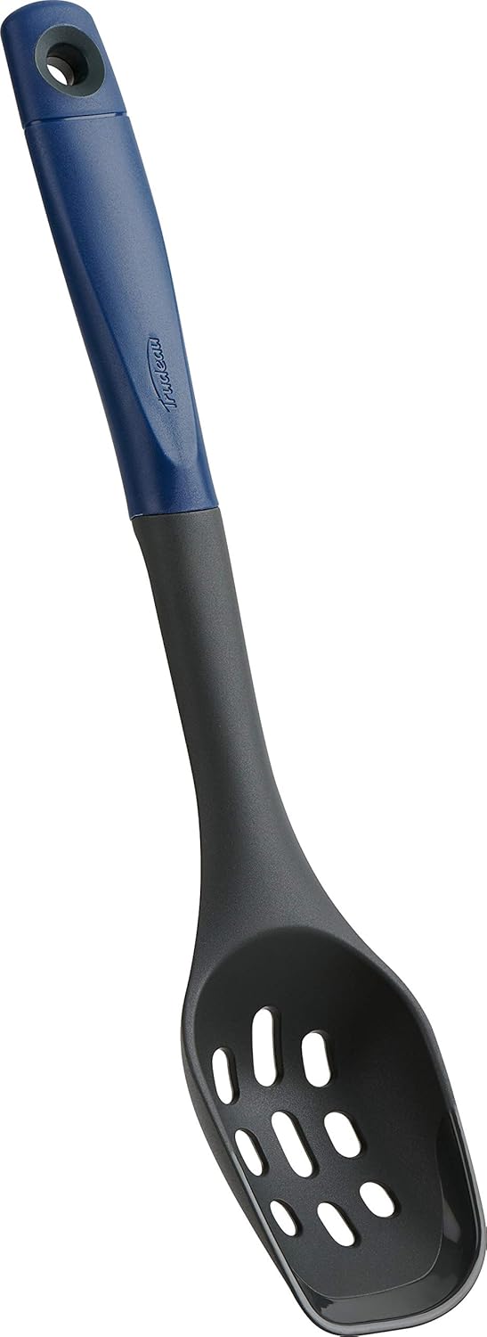 Trudeau Slotted Spoon BlueberryGrey - Image 1